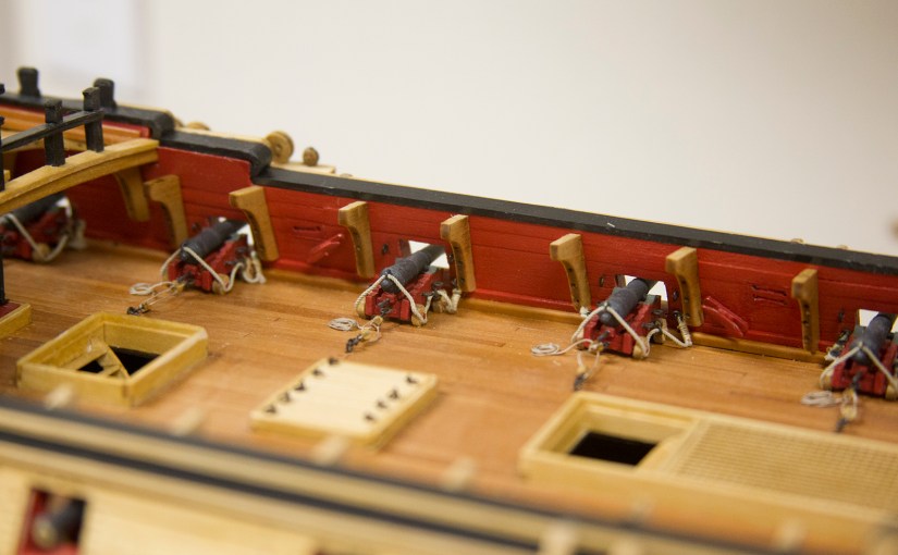 Adding Rigging to the&nbsp;Cannons