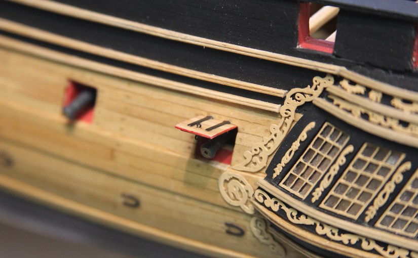 Outboard Hull Details & Gunport&nbsp;Lids