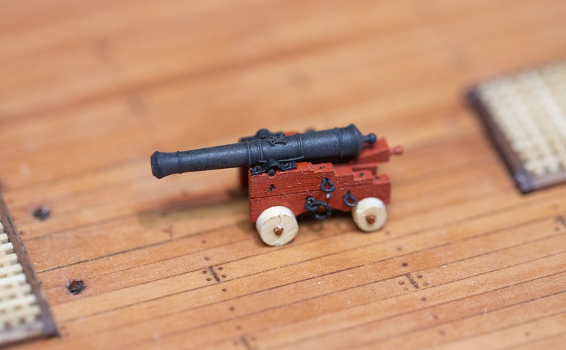 Lower Deck Fixtures – Guns and&nbsp;Carriages