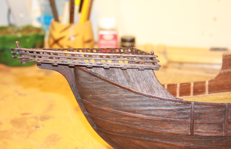 Constructing the Fo'c'sle