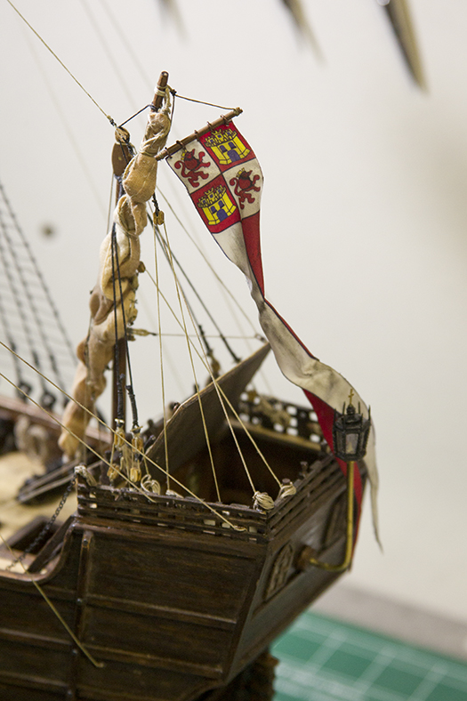 Finishing Details – Ropes, Pulleys &&nbsp;Flags